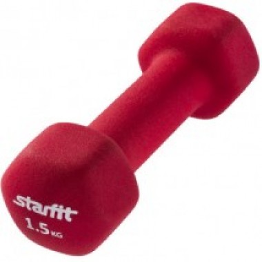 Гантель STARFIT 1,5 кг в неопрене