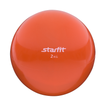 Мяч медбол 2 кг STARFIT оранжевый