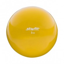 Мяч медбол 3 кг STARFIT желтый