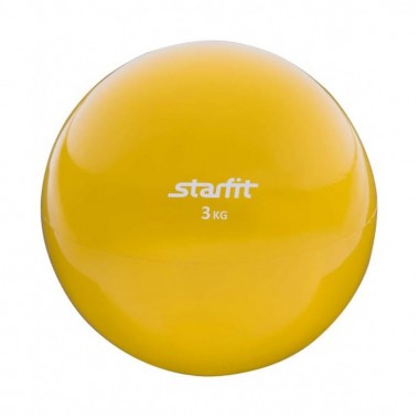 Мяч медбол 3 кг STARFIT желтый