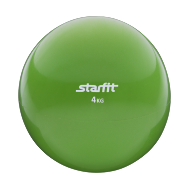 Мяч медбол 4 кг STARFIT зеленый