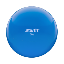 Мяч медбол 5 кг STARFIT синий