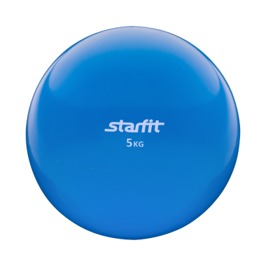 Мяч медбол 5 кг STARFIT синий