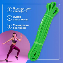 Эспандер Starfit ES-803 многофункциональный ленточный 2-15 кг 208*1,3 см зеленый