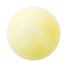 Мяч медбол 1 кг STARFIT желтый пастель