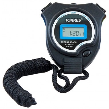 Секундомер TORRES Stopwatch часы, будильник, дата